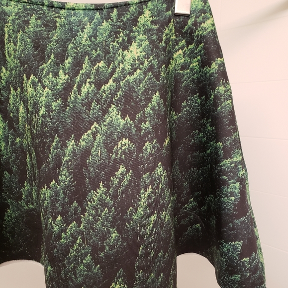Aloha from Deer Mini Skirt - Forest/Tree Print - Picture 5 of 6